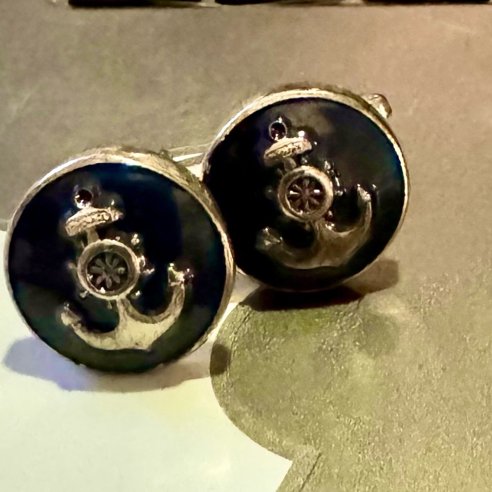Wimbledon cufflink company nautical cufflinks